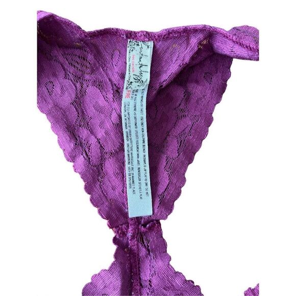 Intimately Free People lace bra purple size small‎ - Picture 2 of 3